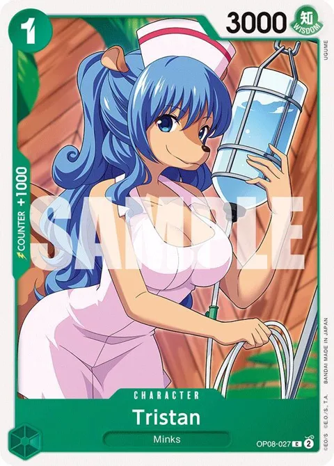 Tristan OP08-027 One Piece card from Two Legends