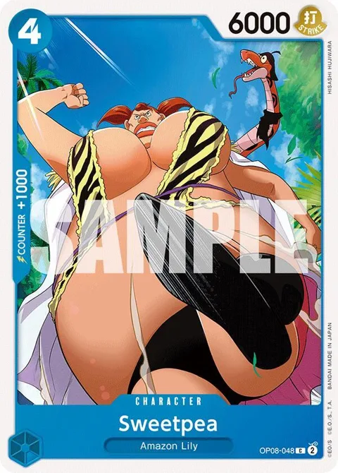 Sweetpea OP08-048 One Piece card from Two Legends