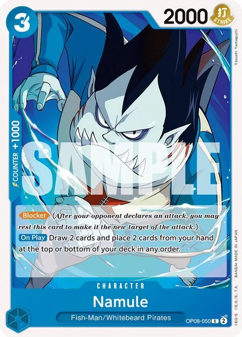 Namule OP08-050 One Piece card from Two Legends