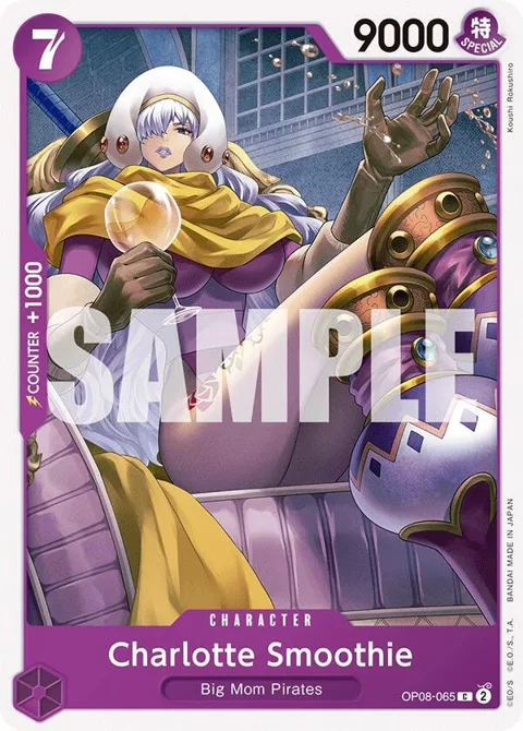 Charlotte Smoothie OP08-065 One Piece card from Two Legends