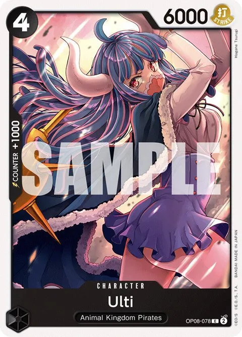 Ulti OP08-078 One Piece card from Two Legends