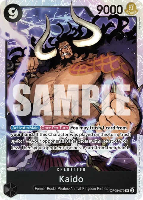 Kaido OP08-079 One Piece card from Two Legends
