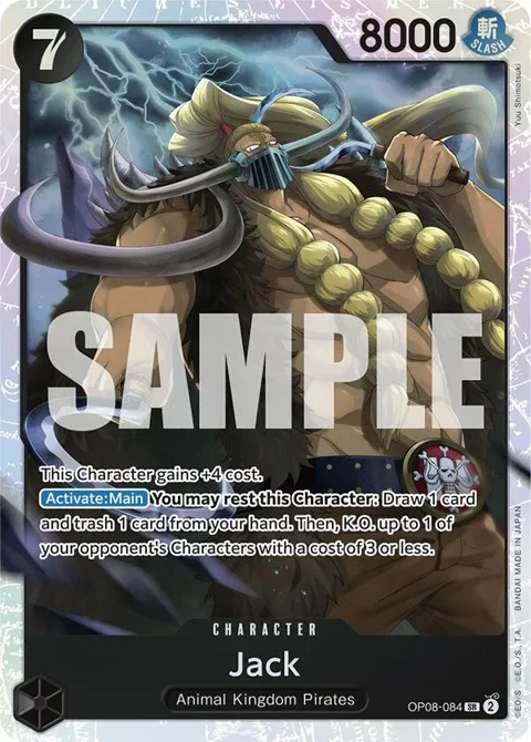 Jack OP08-084 One Piece card from Two Legends