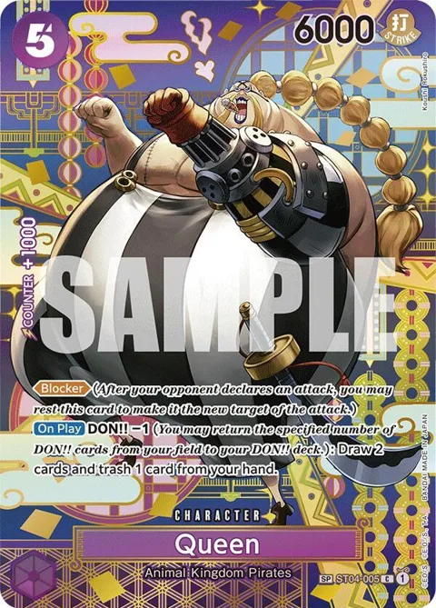 Queen SP ST04-005 One Piece card from Two Legends