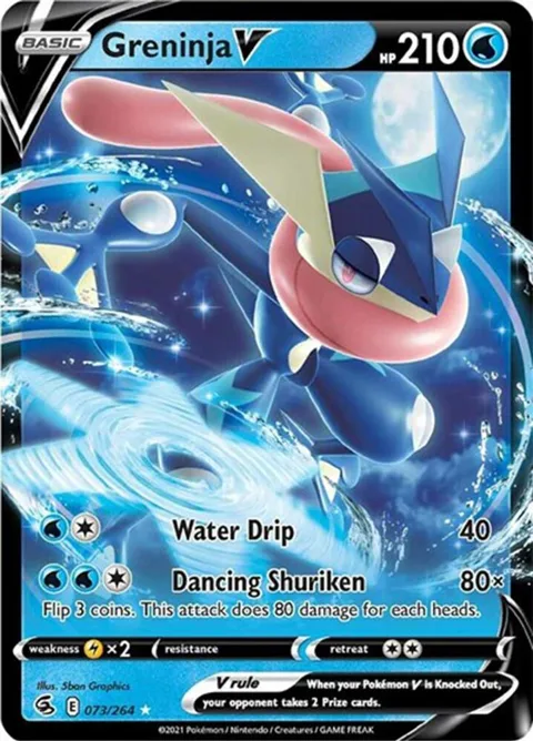 Greninja V - 073/264 Non-Holo #073/264 Pokémon card from Deck Exclusives