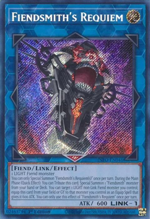 Fiendsmith's Requiem INFO-EN046 Yu-Gi-Oh card from The Infinite Forbidden