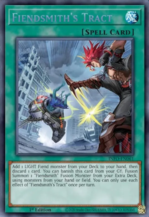 Fiendsmith's Tract INFO-EN061 Yu-Gi-Oh card from The Infinite Forbidden