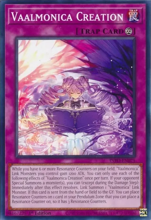 Vaalmonica Creation INFO-EN075 Yu-Gi-Oh card from The Infinite Forbidden