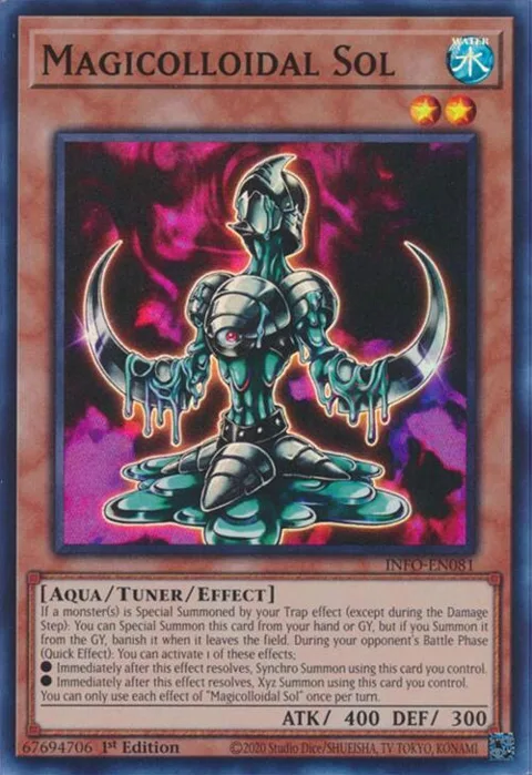 Magicolloidal Sol INFO-EN081 Yu-Gi-Oh card from The Infinite Forbidden