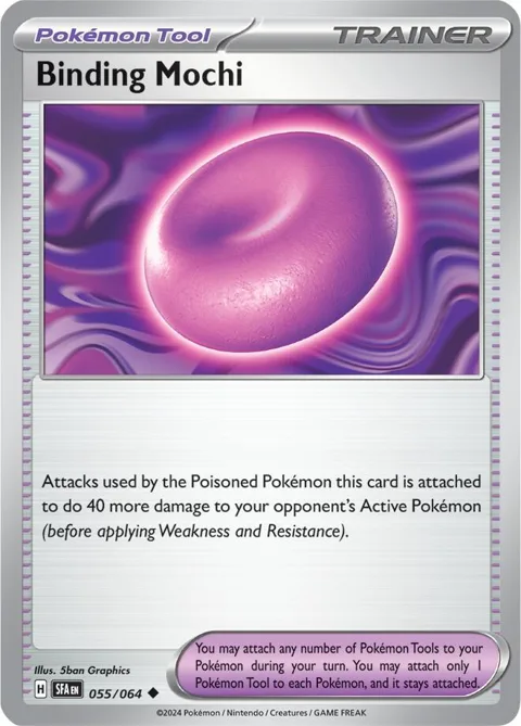 Binding Mochi #055/064 Pokémon card from Shrouded Fable