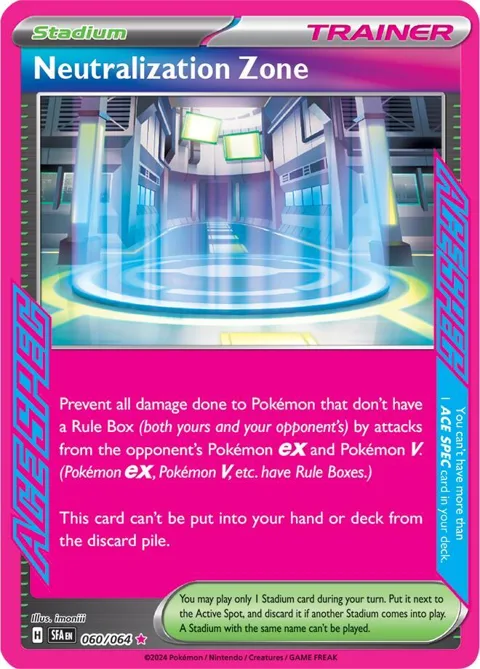 Neutralization Zone #060/064 Holofoil Pokémon card from Shrouded Fable