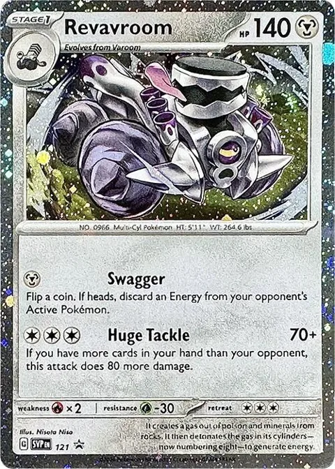 Revavroom - 121 Cosmos Holo #121 Holofoil Pokémon card from Scarlet & Violet Promo Cards