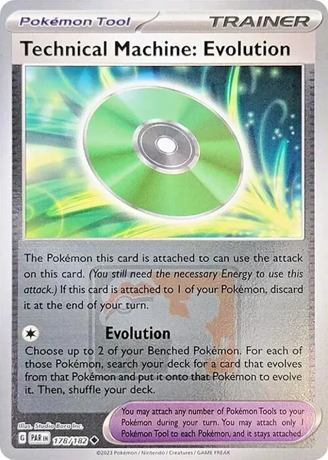 Technical Machine: Evolution - 178/182 League Promo #178/182 Reverse Holofoil Pokémon card from League & Championship Cards