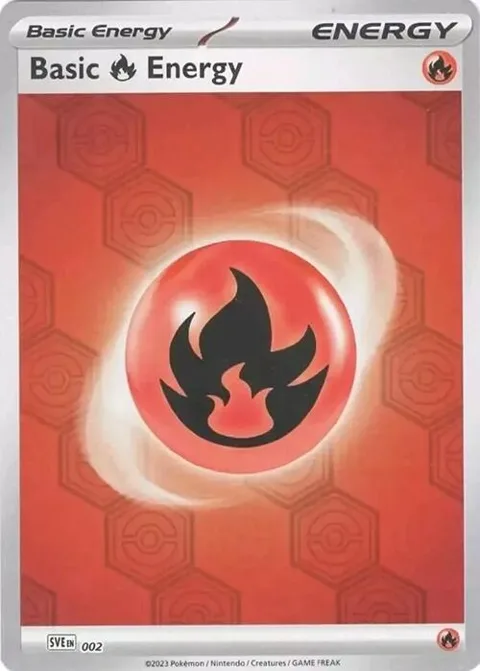 Basic Fire Energy #2 Reverse Holofoil Pokémon card from Shrouded Fable