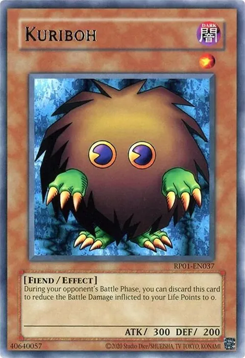 Kuriboh RP01-EN037 RP01 Unlimited Rare Yu-Gi-Oh card from Retro Pack (2020 Date Reprint)