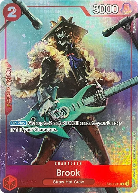Brook Premium Card Collection -BANDAI CARD GAMES Fest. 23-24 Edition- ST01-011 One Piece card from One Piece Promotion Cards