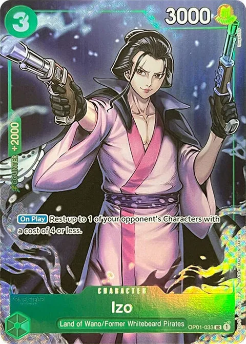 Izo Premium Card Collection -BANDAI CARD GAMES Fest. 23-24 Edition- OP01-033 One Piece card from One Piece Promotion Cards