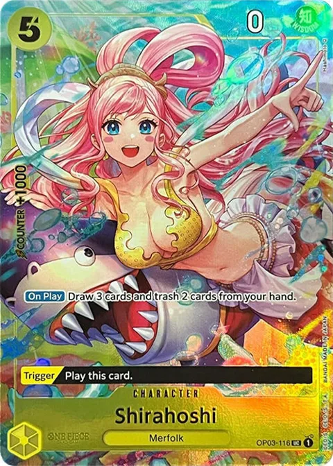 Shirahoshi Premium Card Collection -BANDAI CARD GAMES Fest. 23-24 Edition- OP03-116 One Piece card from One Piece Promotion Cards
