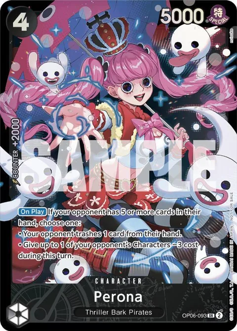 Perona Store Treasure Cup 2024 OP06-093 One Piece card from One Piece Promotion Cards