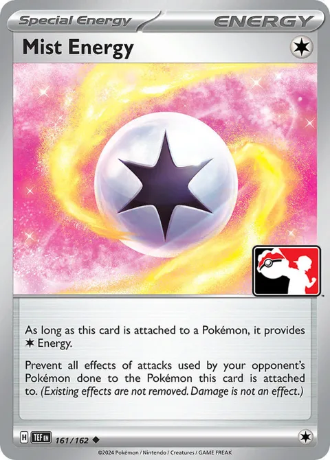 Mist Energy #161/162 Pokémon card from Prize Pack Series Cards