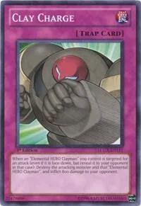 Clay Charge LCGX-EN111 Yu-Gi-Oh card from Legendary Collection 2