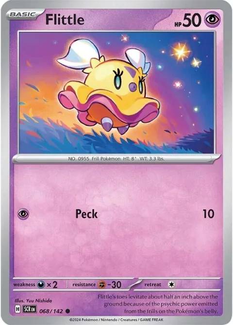 Flittle #068/142 Pokémon card from Stellar Crown