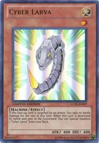 Cyber Larva LC02-EN007 Yu-Gi-Oh card from Legendary Collection 2