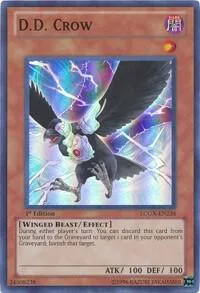 D.D. Crow LCGX-EN234 Unlimited Yu-Gi-Oh card from Legendary Collection 2