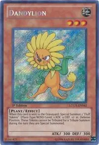 Dandylion LCGX-EN042 1st Edition Yu-Gi-Oh card from Legendary Collection 2