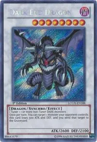 Dark End Dragon LCGX-EN188 Unlimited Yu-Gi-Oh card from Legendary Collection 2