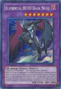 Elemental HERO Dark Neos LCGX-EN059 1st Edition Yu-Gi-Oh card from Legendary Collection 2