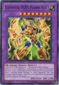Elemental HERO Plasma Vice LCGX-EN066 1st Edition Yu-Gi-Oh card from Legendary Collection 2