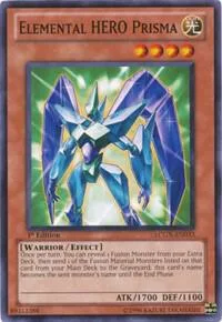 Elemental HERO Prisma LCGX-EN033 Unlimited Yu-Gi-Oh card from Legendary Collection 2