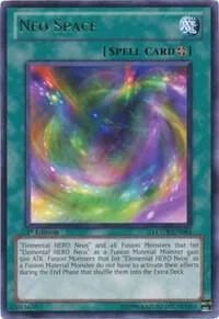 Neo Space LCGX-EN094 Yu-Gi-Oh card from Legendary Collection 2