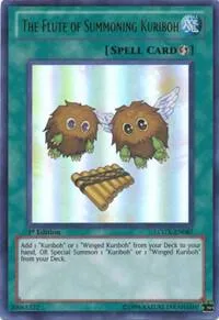 The Flute of Summoning Kuriboh LCGX-EN087 Unlimited Yu-Gi-Oh card from Legendary Collection 2