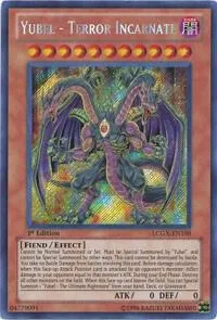 Yubel - Terror Incarnate LCGX-EN198 Unlimited Yu-Gi-Oh card from Legendary Collection 2