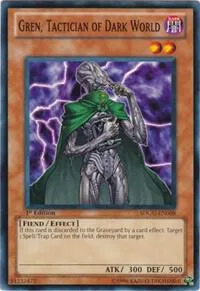 Gren, Tactician of Dark World SDGU-EN008 Yu-Gi-Oh card from Structure Deck: Gates of the Underworld