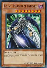Belial - Marquis of Darkness SDGU-EN015 Yu-Gi-Oh card from Structure Deck: Gates of the Underworld