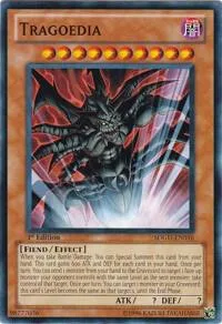 Tragoedia SDGU-EN016 1st Edition Yu-Gi-Oh card from Structure Deck: Gates of the Underworld