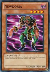 Newdoria SDGU-EN018 Yu-Gi-Oh card from Structure Deck: Gates of the Underworld