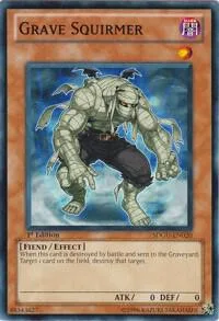 Grave Squirmer SDGU-EN020 Yu-Gi-Oh card from Structure Deck: Gates of the Underworld