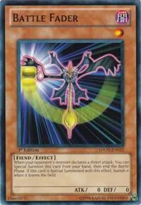 Battle Fader SDGU-EN022 Yu-Gi-Oh card from Structure Deck: Gates of the Underworld