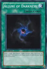 Allure of Darkness SDGU-EN027 Unlimited Yu-Gi-Oh card from Structure Deck: Gates of the Underworld