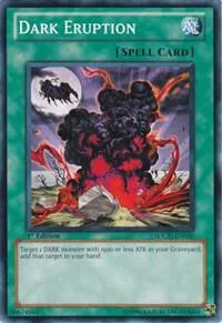 Dark Eruption SDGU-EN030 Yu-Gi-Oh card from Structure Deck: Gates of the Underworld