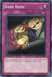 Dark Bribe SDGU-EN039 Unlimited Yu-Gi-Oh card from Structure Deck: Gates of the Underworld