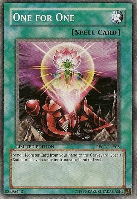 One for One DPCT-ENY08 Yu-Gi-Oh card from 2010 Duelist Pack Collection Tin
