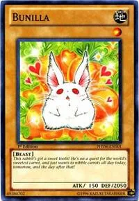 Bunilla PHSW-EN001 1st Edition Yu-Gi-Oh card from Photon Shockwave
