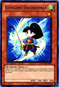 Stinging Swordsman PHSW-EN004 Unlimited Yu-Gi-Oh card from Photon Shockwave
