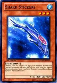 Shark Stickers PHSW-EN009 Unlimited Yu-Gi-Oh card from Photon Shockwave