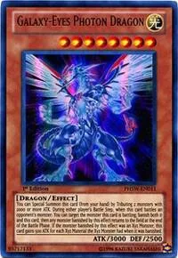 Galaxy-Eyes Photon Dragon PHSW-EN011 1st Edition Yu-Gi-Oh card from Photon Shockwave